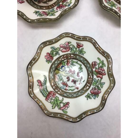 VINTAGE Coalport CHINA Indian Tree Pattern SET OF 6 Demitasse TEACUPS Saucers - Picture 6 of 12